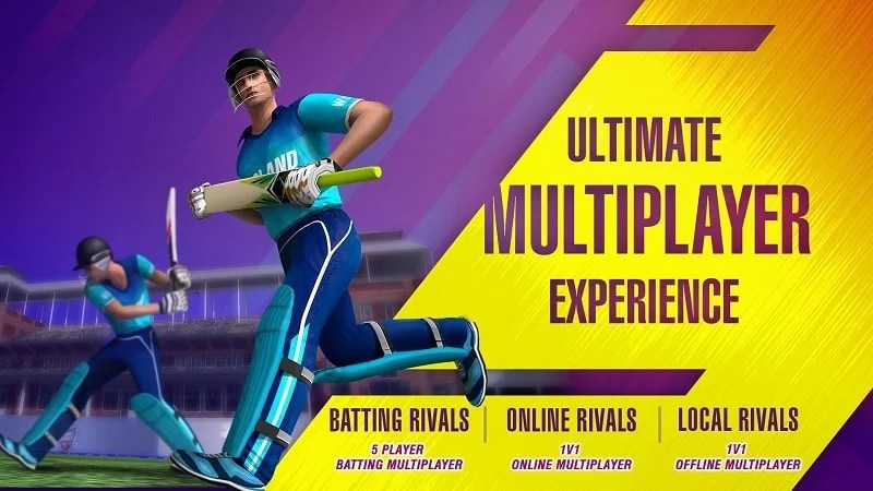 PRAIM Nâng tầm đam mê với World Cricket Championship 2 MOD