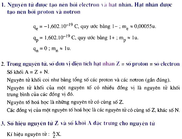 bai 1 trang 18 sgk hoa 10