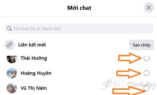 cach tao group chat facebook